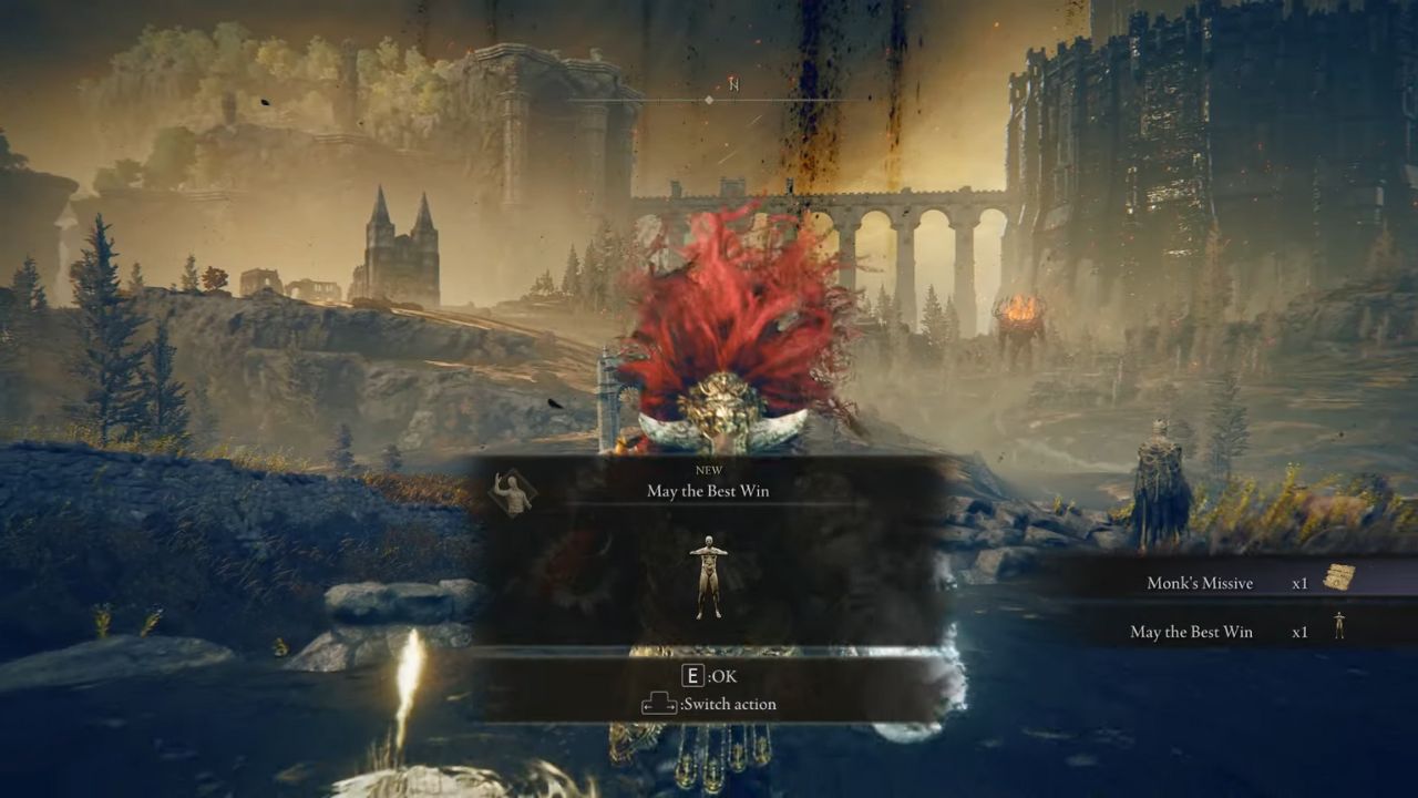 Elden Ring May The Best Win Emote